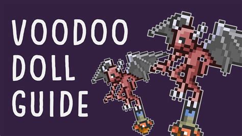 Probably the reason why this happened is because you threw multiple guide voodoo dolls into there, causing multiple NPCs to die because you can now stack guide voodoo dolls. . Guide voodoo doll terraria